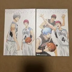 黒子のバスケ イラストシート 黒子テツヤ 火神大我 赤司征十郎 黛千尋
