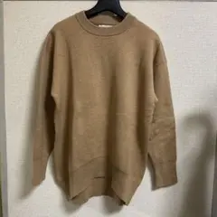 MOUSSY ベージュ 長袖セーター 美品
