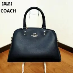 【美品】COACH コーチ ブラック リリー キャリオール 2way 91146