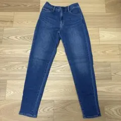 ユニクロ　Uniqlo EZYジーンズ　EZYデニム　ブルー　レディース　M