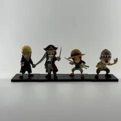 ワンピースフィギュア　ロジャー海賊団　4体セット