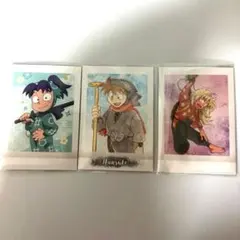 忍たま乱太郎カード3枚セット きり丸　土井先生　タカ丸