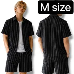 【新品未使用】シャツ　ハーフパンツ　上下セット　セットアップ　①③
