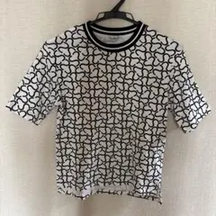 【新品】GLORY 半袖 Tシャツ 総柄 Mサイズ ホワイト ブラックのサムネイル