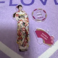 【開封済・枠なし】イコラブ 佐々木舞香 アクスタ 振袖2025衣装