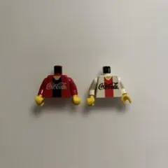 LEGO レゴ ミニフィグ トルソー コカ・コーラ 2点セット