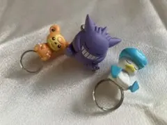 ポケモン　ガチャガチャ　リングセット