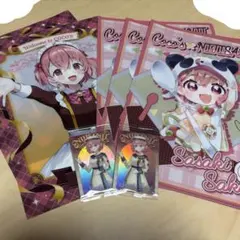 にじさんじ　笹木咲　クリアファイル　カード