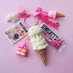 【non様専用】じゃらじゃらキーホルダー クッキー アイス チョコ 159