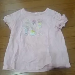メゾピアノ ピンク Tシャツ 130