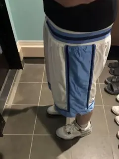 NIKE バスパン　ホワイト×ライトブルーのサムネイル