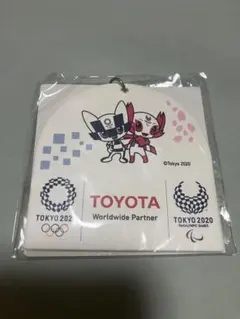 TOYOTA TOKYO 2020 キーホルダー、大阪関西万博ミャクミャクシール