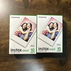 FUJIFILM instax mini インスタントフィルム 10枚×2箱