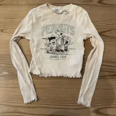 H&M PEANUTS 長袖カットソー