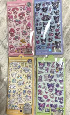 サンリオウォーターシール４枚セット