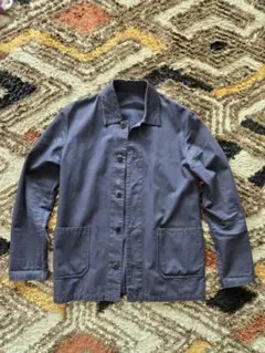 A.P.C APC ダークブルー ボタン付きジャケット XS