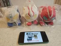 ウルトラマン猫猫 ぬいぐるみマスコット3種セット - メルカリ