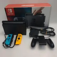 【外箱付き】Nintendo Switch 本体 青/黄 ジョイコン