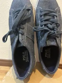 POLO デニムスニーカー
