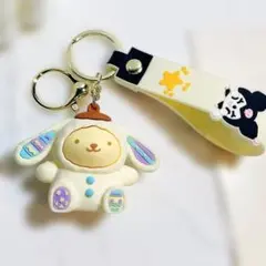サンリオ ポムポムプリン 着ぐるみverキーホルダー ストラップ
