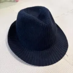 ネイビー ニット ハット　comme ca ism