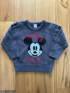 ミッキーマウス ニットセーター 95cm