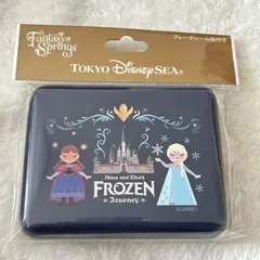 ディズニーシー ファンタジースプリングス アナと雪の女王 フレークシール缶付き