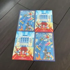 ディズニー ミッキーマウス ポストカード 4枚セット