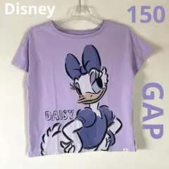 GAP kids Daisy Duck Tシャツ ラベンダー size 150