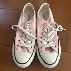 CONVERSE ピンク ローカット スニーカー