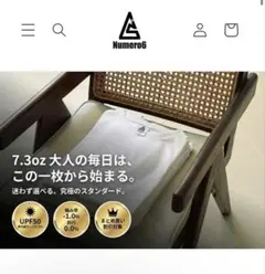 Numero6 Tシャツ ホワイト 7.3oz