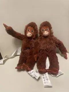 IKEA DJUNGELSKOG パンチくん ミニオランウータン 2体セット