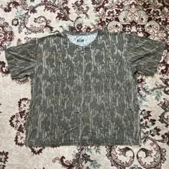 モッシーオーク　迷彩　カモフラ　ミリタリー　軍　Tシャツ　総柄　マルチカラーのサムネイル