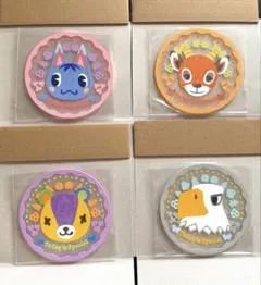 あつ森　コースター　4種セット