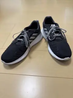 adidas bounce アディダス スニーカー ランニングシューズ 黒