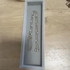 ゴールド パール ネックレス 調整可能