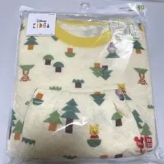 ユニクロ　プーさん　キルトパジャマ　90