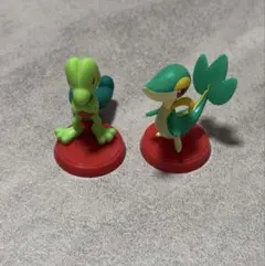 チョコエッグ　ポケモン　旅立ちの3匹　ツタージャ キモリ