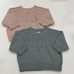 ペアマノン　ニット　90 100