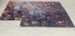 MTG 放浪皇の紅葉登山 プレイマット ビジュアルボード セット - メルカリ