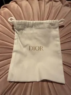 DIOR 巾着袋 ホワイト