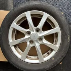 ②155/65R14 ダイハツ純正 タント L375S ホイール タイヤ 1本 - メルカリ