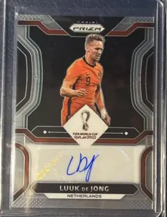 LUUK DE JONG PANINI PRIZM auto