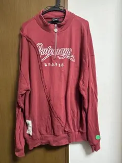 ZUTOMAYO Half Zip Sweat (Red) - メルカリ