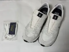 POLO Ralph Lauren スニーカー ホワイト ブラックのサムネイル