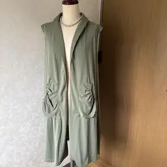 【美品】day to day(ヨシダヒロミ) ロングベストジレ