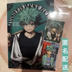 緑谷出久　　ヒロアカ　ステッカー　クリアファイル　最強ジャンプ