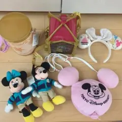 東京ディズニーリゾート グッズまとめ売り ラプンツェル 美女と野獣 ポップコーン
