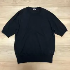k*k様 AURALEE カシミア半袖ニット ブラック - メルカリ