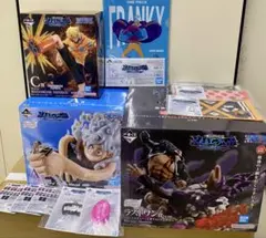 ワンピース　一番くじ　未来島エッグヘッド フィギュアセット